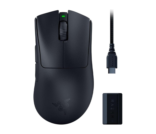 RAZER DeathAdder V3 Pro + HyperPolling Dongle RZ01-04630300-R3WL - 1230328 - zdjęcie